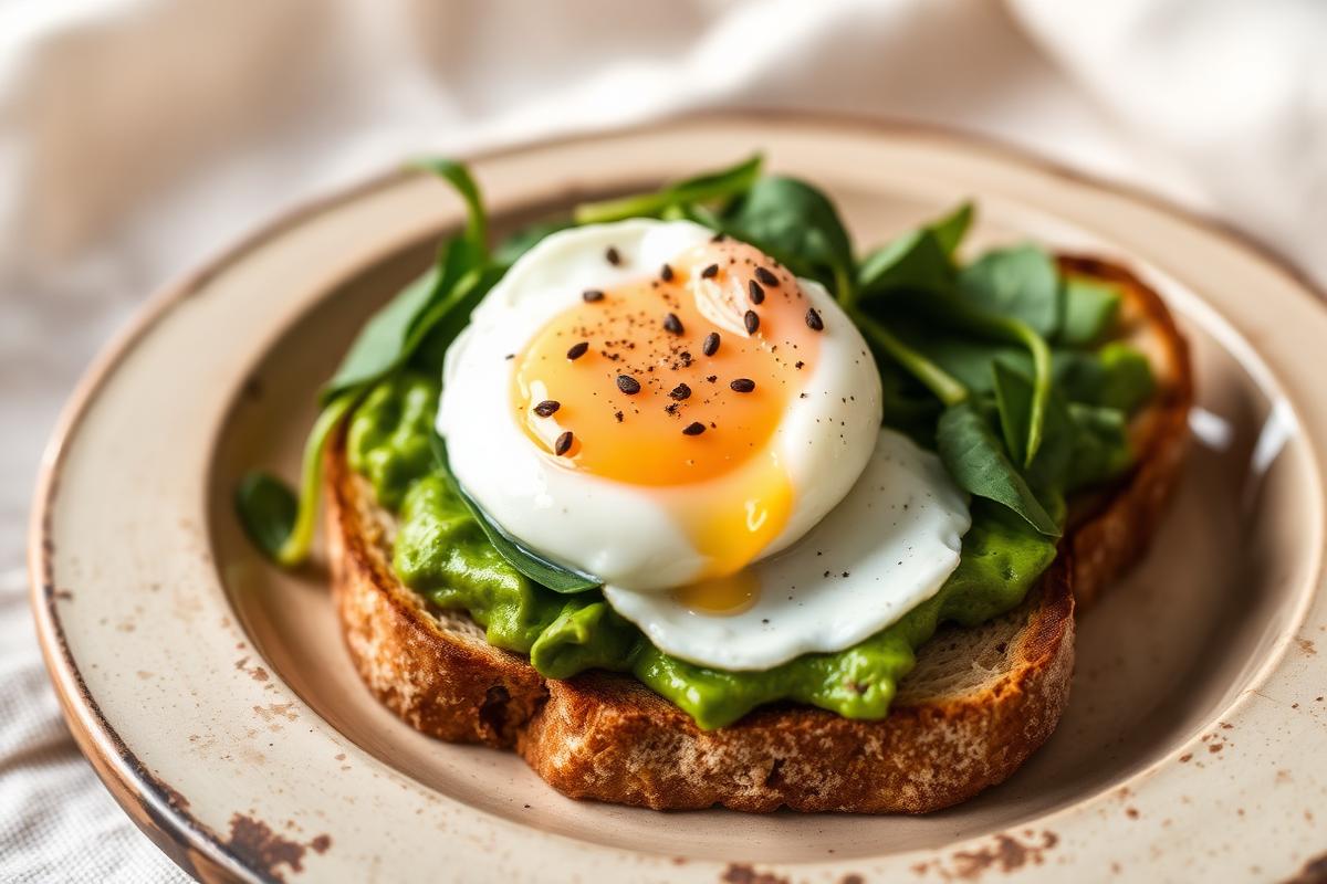 Avocado Egg Toast